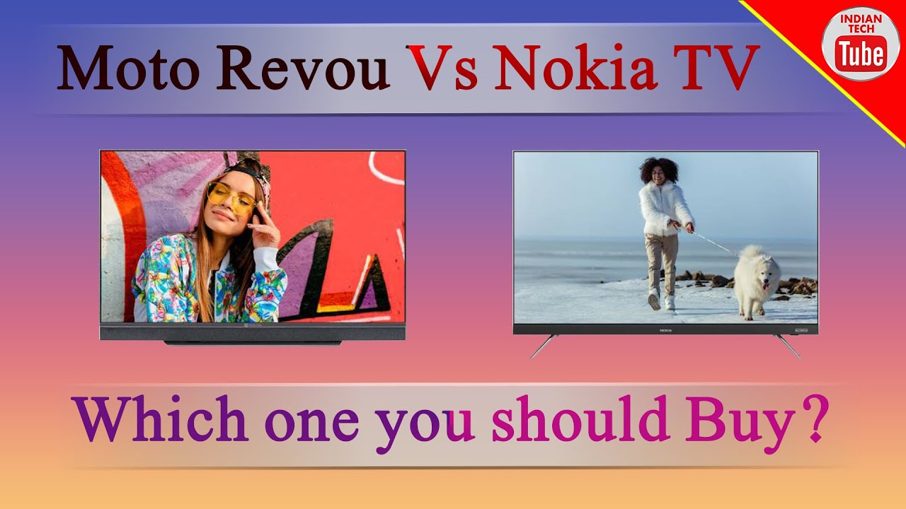 Motorola Revou vs Nokia TV 2020