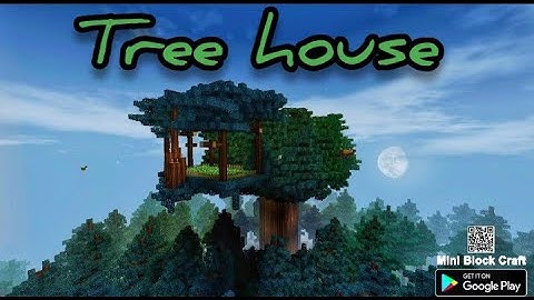 Tree house mini block craft 3D