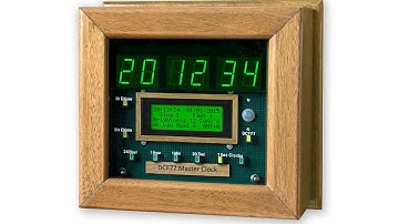 DCF77 Master Clock Chiming and Pulsing