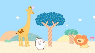 MOLANG'S FAVORITE ROAD TRIPS : LOST IN THE DESERT ?!  | Molang | Funny Compilation For Kids