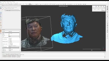 Cloud Compare - Mesh color from pointcloud