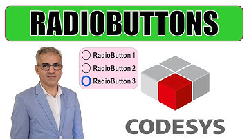 CODESYS: Radio Buttons in Visualization #radiobutton #codesys #plcprogramming #visualization #plc