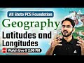 Geography for all state pcs exams  class02  latitudes and longitudes  by vishisht sir