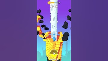 stack bounce woww new tiktok iOS gameplay 🎯 #game #noob #easygame #gameplay #satisfying
