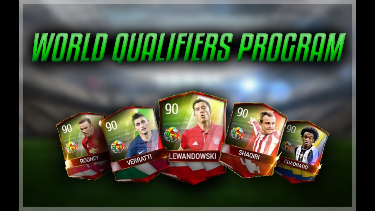 FIFA MOBILE: WORLD CUP QUALIFIERS PROGRAM REVIEW! - YouTube