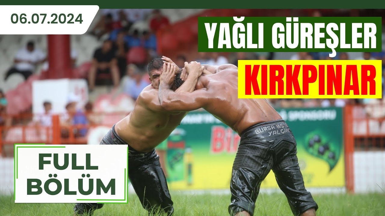 Tarihi 663'ncü Kırkpınar Yağlı Güreşleri 3. Gün | 06.07.2024