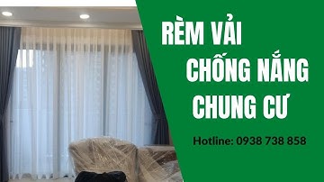 Rèm vải chống nắng chung cư | Màn vải chống nắng | Rèm cửa Belife