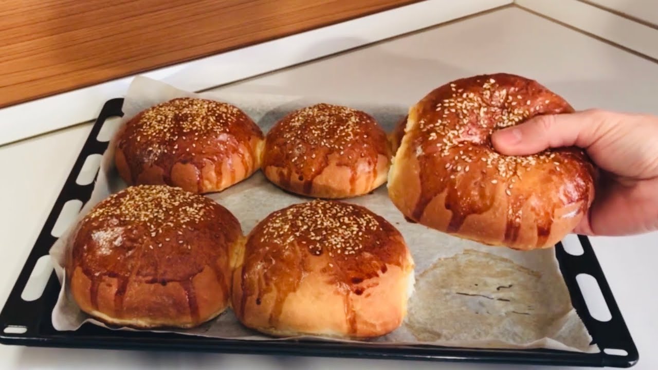 Hamburger Ekmeği Nasıl Yapılır? – En Lezzetli ???? Hamburger Ekmeği Tarifi