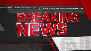 [CNN]CNN "breaking news" opening -4K full video