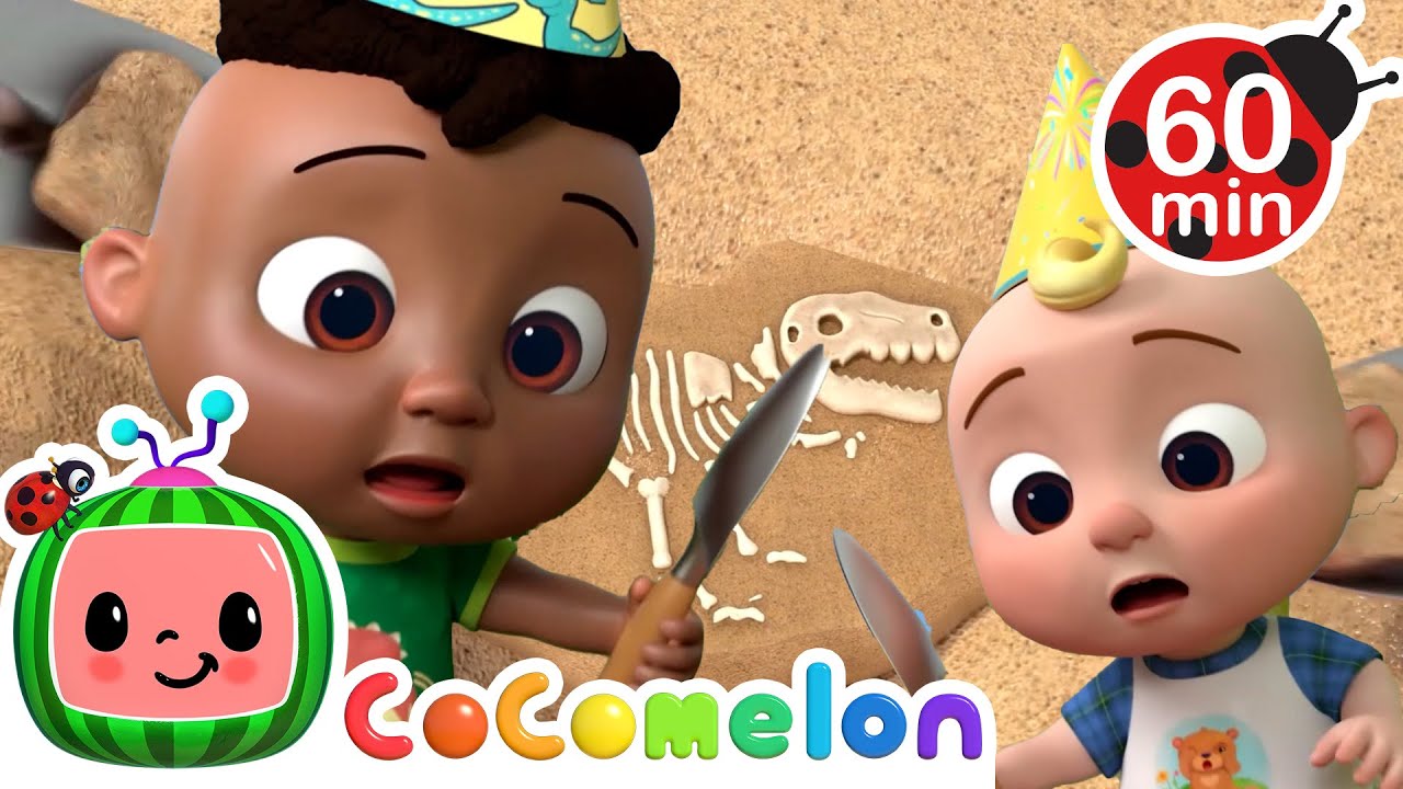 Cody's Dino Birthday 🎂 | Cody Time 🦖 | 🔤 Subtitled Sing Along Songs 🔤 ...