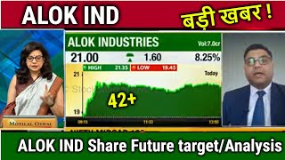 ALOK IND share latest news,buy or not,alok industries share target,alok industries share analysis,