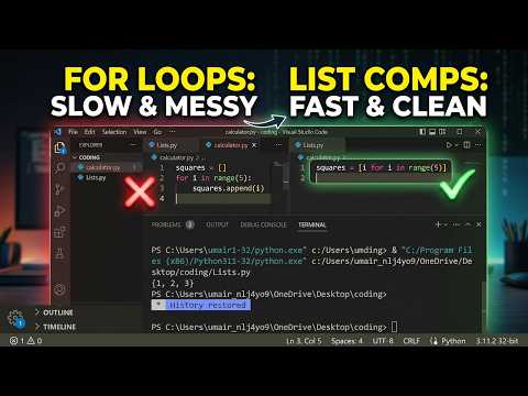 Stop Writing Python Loops Like This… (Use This Instead)