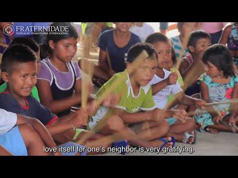 Venezuelan Indigenous people celebrate their original culture in a shelter for refugees - EN