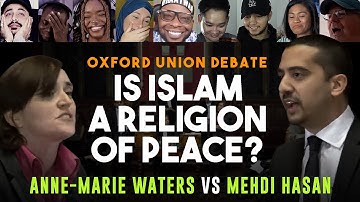 Mehdi Hasan neemt het op tegen islamofoben in EPIC Oxford-debat