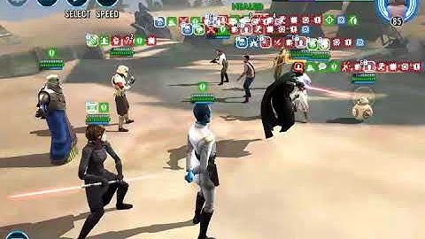 Darth Vader easy win vs GL Rey