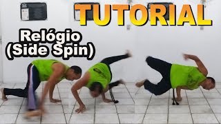 Capoeira Tutorial#09 (Relógio / side spin / Reloginho / Chair spin) aprendendo a florear 2.0