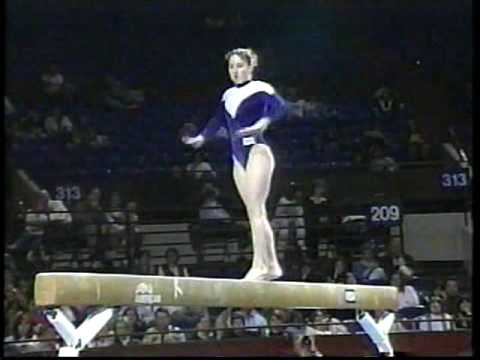 Kristen Maloney - 1998 American Cup - Uneven Bars, Balance Beam and Floor Exercise