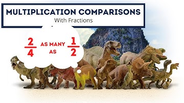 Multiplication Comparison With Fractions - 5.NF.4 - 5.NF.6