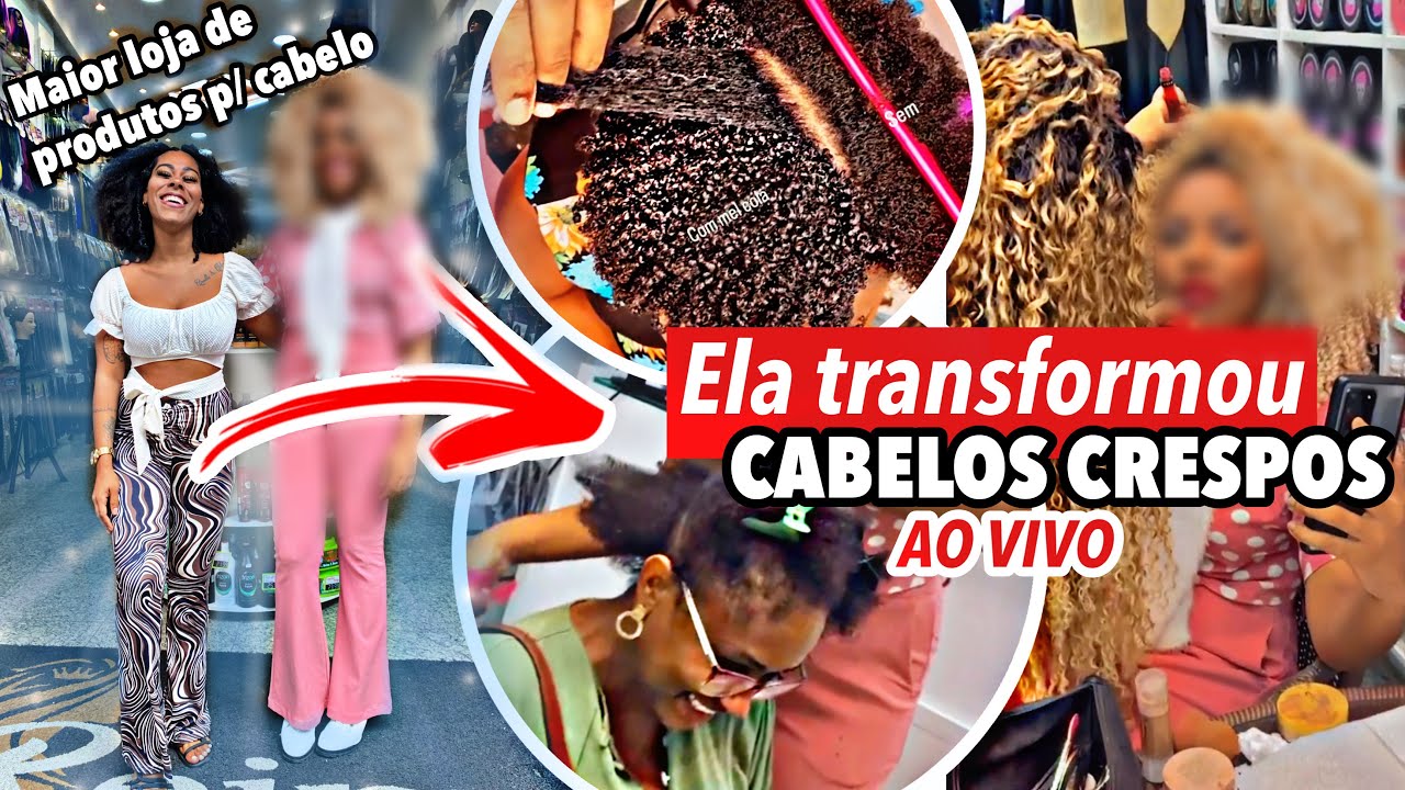 Fui em um evento de CABELOS AFROS