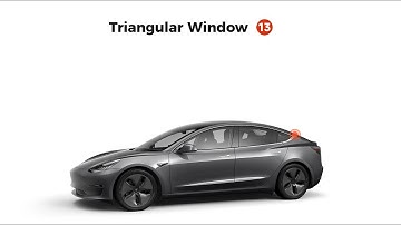 Tesla Model 3 Chrome Delete Blackout Vinyl Overlay | Triangular Window | DIY Step-by-Step Guide