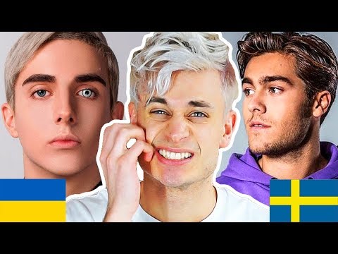 REACTING TO EUROVISION 2018, PART 2 - Poland, Ukraine, Sweden, Great Britain, Germany, Ireland, etc