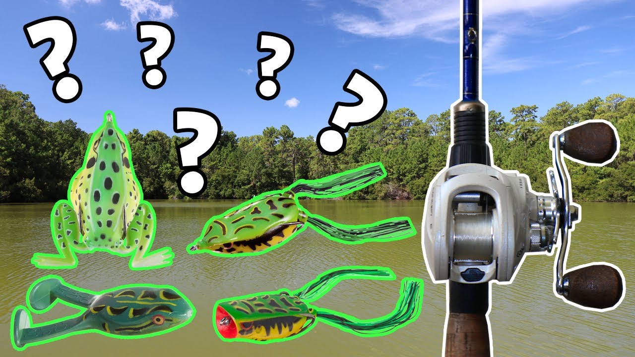 TOP WATER FROG LURES