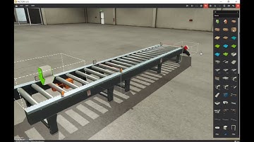 Factory IO Tutorial #1 (The 3 Cameras available to Navigate a Scene)