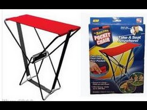 The Amazing Pocket Chair Review 2013 Youtube