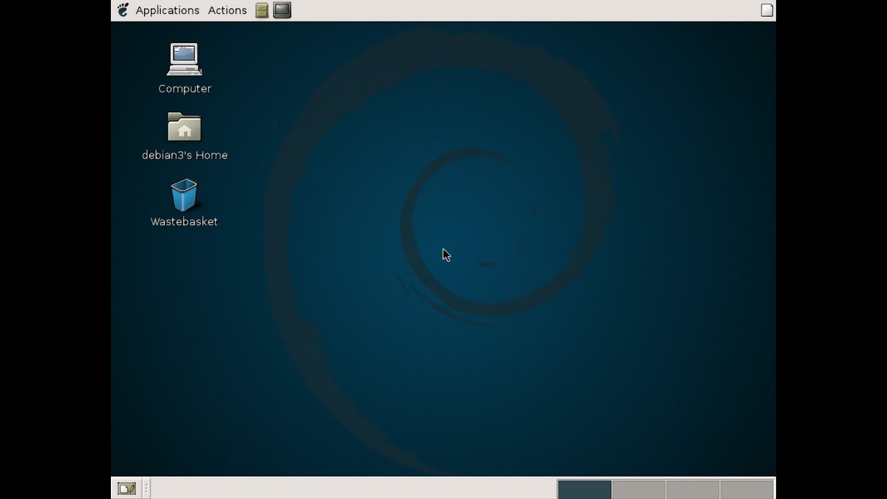 (debian) 3.1 Sarge - desktop i386 - pentium {LINUX} {86box)