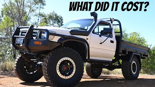 BUILDING MY ULTIMATE TOYOTA HILUX  IN 15 MINUETS!! How much did it cost?? CRAZY FLEX!!