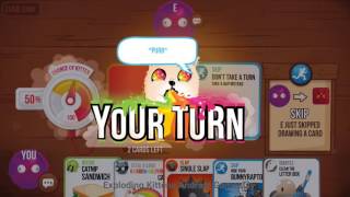 'Exploding Kittens' Android gameplay
