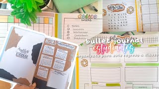 ORGANIZATE para este REGRESO A CLASES / bullet journal para estudiantes