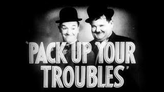 Laurel & Hardy - Pack Up Your Troubles Trailer