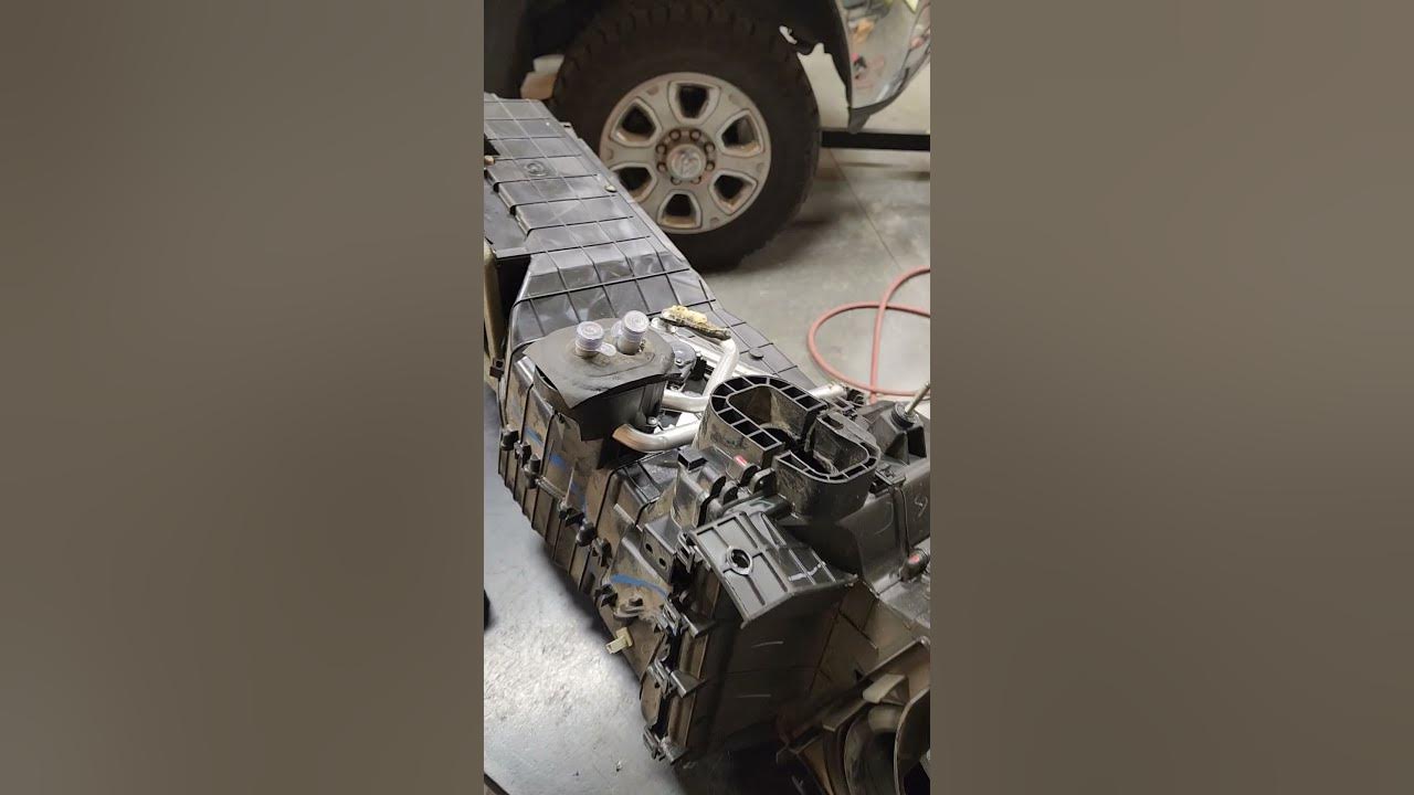 RAM 2500 Heater Core & Evaporator Replacement HVAC - YouTube