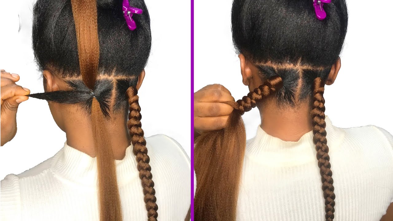 CAN'T GRIP BOX BRAID?? Trying New Tucking Method/ Beginner Friendly