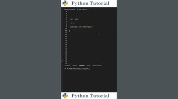 Calculate Factorials In Python | Python Tutorial