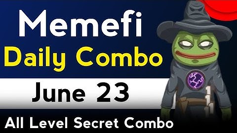 memefi secret combo | memefi combo today 23 June
