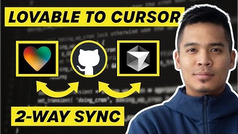 Transfer Lovable.dev Projects to Cursor AI - via GitHub Integration