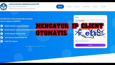 Cara Mengatur IP Client Secara Otomatis