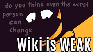 Wiki is Weak - Wiki!Sans Explained