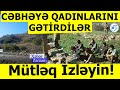 Erməni əsgərləri qaçıb  Rusiya bayrağını qaldırırlar Cəbhədən yeni görüntülər