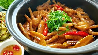 SOFT BRAISED CHICKEN FEET is a collagen-rich dish that helps strengthen cartilage and joints and ...