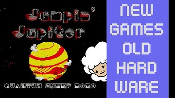 JUMPING JUPITER (2020, ZX Spectrum) | New Games, Old Hardware