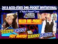 Killer one pocket scott frost vs danny smith  2015 make it happen one pocket invitational