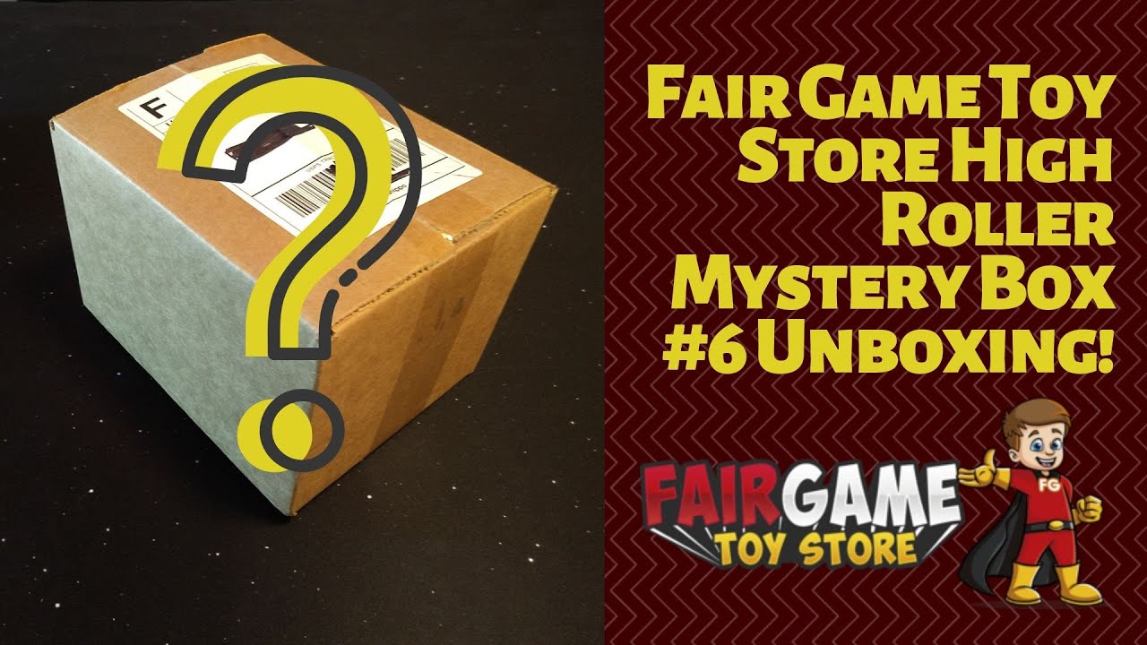 Fair Game Toy Store High Roller Mystery Box! Funko POP Unboxing