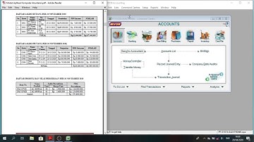MYOB ACCOUNTING~Mengentry saldo awal piutang dan utang usaha