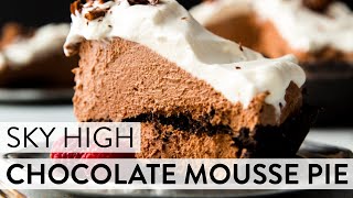 Learn how to make sky high chocolate mousse pie with this easy
tutorial and delicious recipe! ingredients oreo crust 18 whole oreos,
crushed into crumbs 1/4 ...