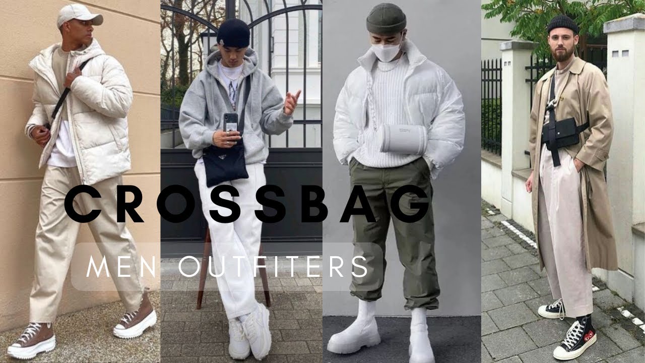 crossbody bag outfits men｜TikTok Search