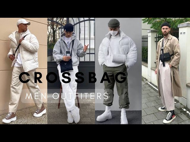 How To style Cross Bags, Men Crossbody Bags