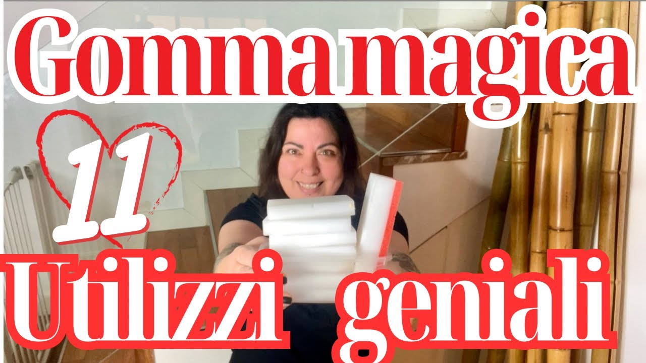 11 UTILIZZI DELLA GOMMA MAGICA CHE NON CONOSCEVI / TRUCCHI PER LA PULIZIA CHE DOVRESTI CONOSCERE